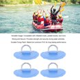 thumbnail image 4 of 4PCS D  Patch, PVC Round Shape Strong Stainless Steel D  Pad For Boat Raft Paddle Board, 4 of 8