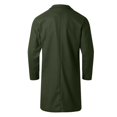 thumbnail image 4 of QHFBli Slim Fit Mens Trench Coat Men's Winter Wool Overcoat Long Anorak Jacket Fashionable Warm Soft Green XXL, 4 of 4