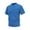Blue, variant on Caqnni Polo Shirts for Men Gym Shirt Fashion Golf Tops Short Sleeve Button Down Athletic Lightweight Tee(Black,S)