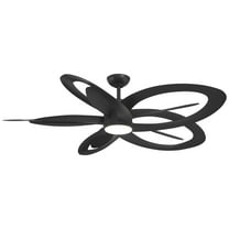 Open Box 60" Minka Aire Pinup Coal Indoor LED Ceiling Fan with Remote