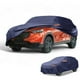 thumbnail image 1 of Unique Bargains 1 Pc Cubierta de automóvil universal impermeable para todo clima, protección exterior contra el sol y la lluvia, anti-UV, 190T-PU, azul marino, ajuste para SUV de hasta 181", 1 of 1