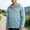 Blue, variant on Men's Multi Zipper Pocket Water Resistant Hooded Jacket, Lightweight Outdoor Windbreaker, Mountain Travel Adventure Daily Windproof Wear Green XS