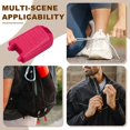 thumbnail image 7 of Uxcell Zipper Pull Cord Lock, Plastic Shoe Lace End Clips for Various Uses Rose Red, 7 of 7