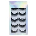 thumbnail image 2 of Fiudx Pestañas Naturales, Suaves, Largas y Voluminizadoras, 5 Pares Reutilizables para Realzar Los Ojos, Cómodas para Uso Diario En Fiestas, Realzan Tu Mirada, Perfectas para Cualquier Ocasión., 2 of 2