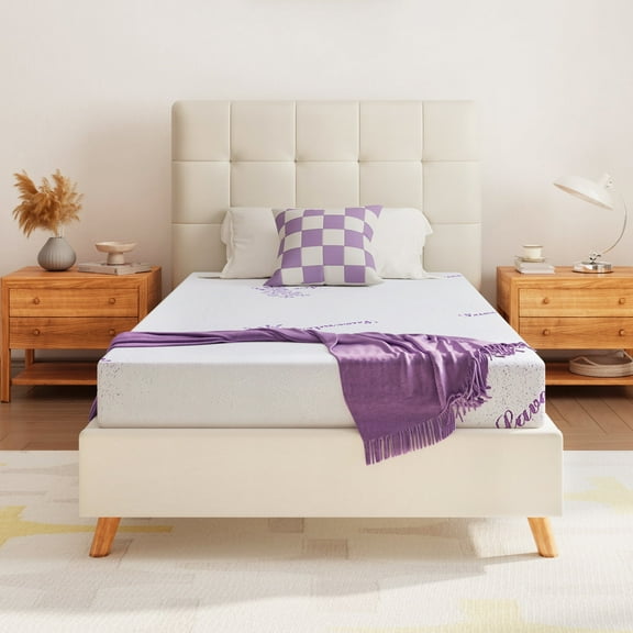 Arctus Twin Mattress, 6 inch Memory Foam Mattress for Cool Sleep & Pressure Relief, Medium