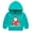 Green, variant on Kids' $10 Under Kids Boy Girl Santa Hooded Sweatshirt Children Hoodie Christmas Costume for 3-8 Years Save Big