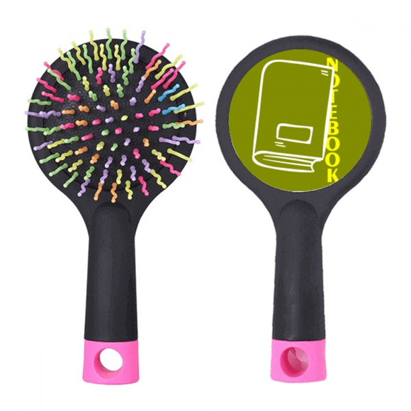Notebook Recording Learning Teaching Salon Detangling Hair Brush Cushion Base