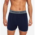 thumbnail image 2 of Different Touch 6 Pack Knit Boxers Signature Waistband Jersey Shorts Boxers Underwear, 2 of 2