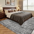thumbnail image 3 of x Area Rug Living Room Rugs - Washable Neutral Modern Abstract Soft Thin Large Rug Indoor Floor No Slip Rug Carpet for Bedroom Under Dining Table Home Office Decor -, 3 of 9