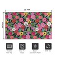thumbnail image 5 of Pioneer Flower Floral Print Pattern Door Rugs,Washable Non Slip Door Mats Indoor,Decorative Door Mats,Entry Mat Indoor for Entrance,Bedroom,Kitchen,Bathroom,17"x30", 5 of 6
