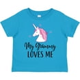 thumbnail image 3 of Inktastic Grammy Loves Me Unicorn Girls Girls Toddler T-Shirt, 3 of 5