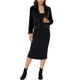 thumbnail image 2 of CHAQUETA CORTA DE PIEL SINTÉTICA SUELTA DE MODA INVIERNO PARA MUJERES XL NEGRO, 2 of 7