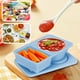 thumbnail image 4 of Lonchera, cajas bento, caja de refrigerio con doble compartimento, caja de condimentos, caja bento, mini embalaje para acampar con tapa, caja de refrigerio, un ataúd, 4 of 9