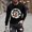 Black, variant on BXJX Men's Christmas Print Shirts- Fashion Holiday Casual Loose Fit Long Sleeve Crewneck Top Green Size L