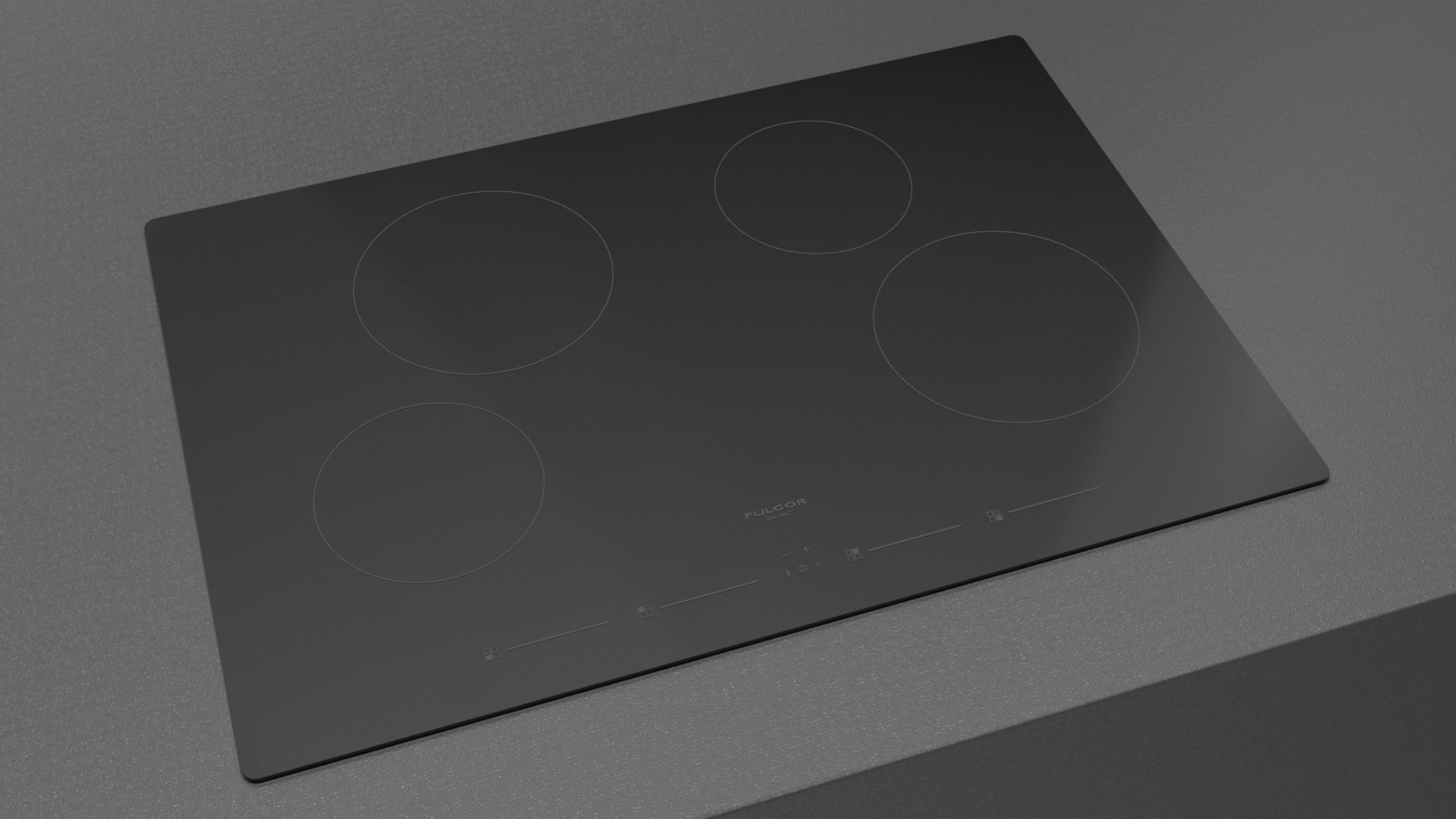 Fulgor Milano F4it302 400 Series 30" Wide 4 Burner Electric / Induction Cooktop -