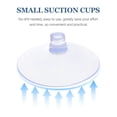 thumbnail image 2 of 50pcs Suction Cup For Glass Clear Bathroom Suction Holder 5cm Sucker Pad, 2 of 8