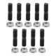 thumbnail image 1 of Kit de 9 écrous de blocage pour goujons turbo M10 x 1,25, accessoire pour voiture, compatible avec Mitsubishi, 1 of 4