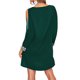 thumbnail image 5 of Vestidos Para Mujer Moda Erógeno Casual Sólido Vestido Con Cuello en V Manga Larga Mini Vestido Odeerbi ODB125713, 5 of 9