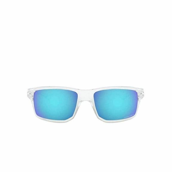 Oakley sunglasses OO9449 Gibston (04) polished clear with prizm sapphire lenses, 60mm