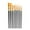 Black, variant on VOAVEKE Paint Pens,Fabric Markers, Plastic Rod Oil Brush Set Painting Watercolor Hand Painted Art Brush Oil Brush Set