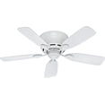 thumbnail image 1 of Ventilador de Techo Hunter Low Profile IV 107 cm 5 Aspas Blanco, 1 of 8