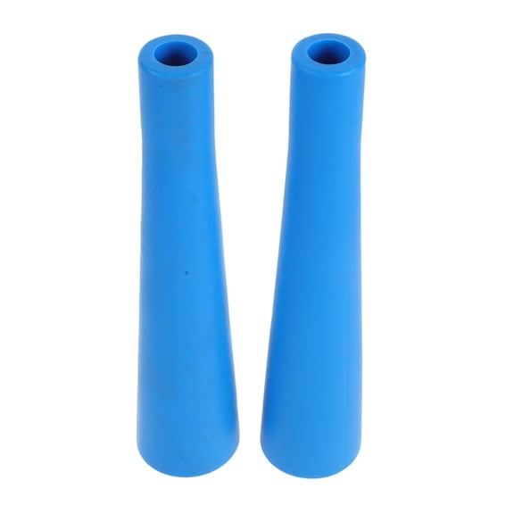 SKISUNO 2pcs Baseball Practice Tee Ball Cup Rubber Blue Replacement Top