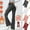Dark Gray, variant on Fleece Lined Flare Leggings Women Winter Sherpa Fuzzy Warm High Waist Tummy Control Yoga Pants Butt Lifting Cold Weather Thermal Stretchy Bootcut Workout Gym Outfits