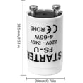 thumbnail image 2 of 12 Pieces Fluorescent Tube Starter Bulb 4-65W 200-250V LED Starter Starter for LED Tube Starter Fluorescent Tubes LED for Fluorescent Neon Tubes Lamps, 2 of 5