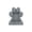 Gray, variant on Pet Memorial Grave Marker, Resin Dog Paw Memorial Stone, Decorative Pet Cemetery Tombstone Plaque for Garden Yard Outdoor Remembrance Decor (Gray)