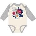 thumbnail image 3 of Inktastic Japanese Koi Fish Pond with Stars Boys or Girls Long Sleeve Baby Bodysuit, 3 of 5