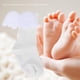thumbnail image 5 of Calcetines 1 Par De Bebés Niñas Alas De ángel Decoración Volantes Hasta La Rodilla Calcetines Suaves Calentadores De Piernas Blanco S, 5 of 7