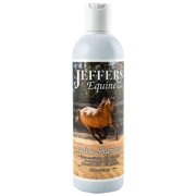 Jeffers Equine Iodine Shampoo for Horses, 16 oz - Deep Cleansing Grooming Soap, Coat & Skin Wash, Mane and Tail Care, Coconut Based Formula, Low Detergent, Barn & Travel Horse Shampoo