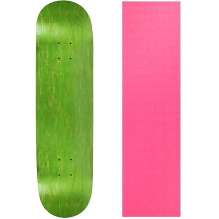 Skateboard Deck Pro 7-Ply Canadian Maple STAINED GREEN With Griptape 7.5  - 8.5 price history on PriceWatchPro