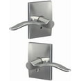 thumbnail image 6 of Schlage Fc21-Pen-Cen Custom Pennant Passage Or Privacy Door Lever Set - Bronze, 6 of 7