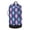 Blue And Purple Argyle, variant on Large Capacity Drawstring Laundry Backpack Portable Dirty Clothes Hamper Blue and Purple Argyle