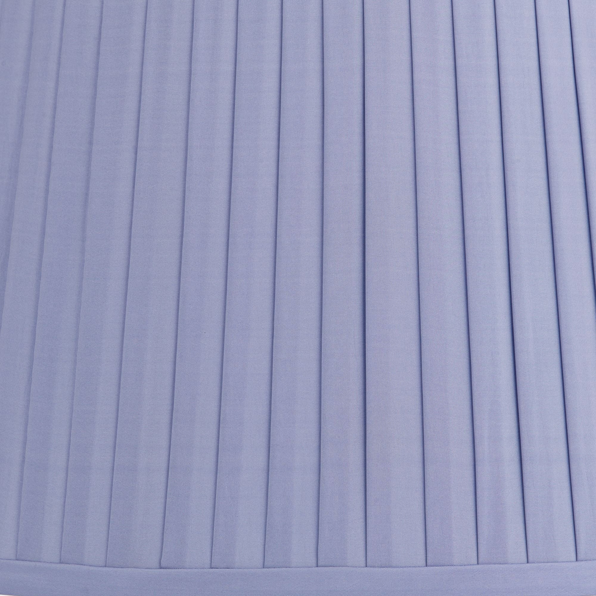 Springcrest Mapo 14" Top x 17" Bottom x 11" High x 11" Slant Lamp Shade Replacement Lilac Purple Drum Softback Washer Harp Finial