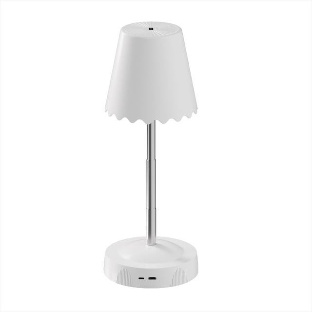 Lampe de Bureau à Détection de Gestes RGB avec 3 Réglages de Hauteur Réglables de 13 cm à 30 cm, Rechargeable par USB pour Chambre, Dortoir, Lecture