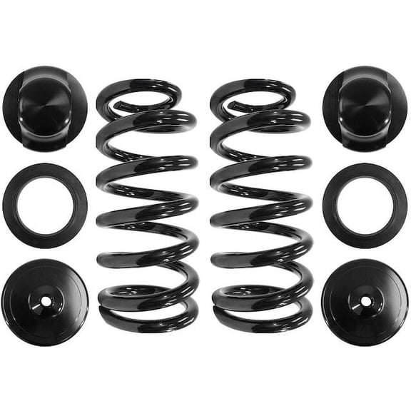 Rear Air Spring to Coil Spring Conversion Kit - Compatible with 2006 - 2009 Mercedes-Benz E350 Wagon 2007 2008
