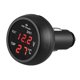 thumbnail image 1 of 3 In 1 12/24v Car Volt Meter Digital Led Car Voltmeter Thermometer Car Truck Usb Charger Current Meter Monitor Volt Detector, 1 of 1