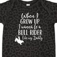 thumbnail image 4 of Inktastic Bull Rider Like Daddy Childs Boys Baby Bodysuit, 4 of 5