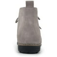 thumbnail image 3 of White Mountain Womens Auburn Leather Round Toe Booties, 3 of 3