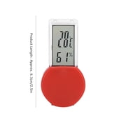 Thermometer, Convenient Firmly Digital Display Thermometer, for Reptile Thermometer Black,Red