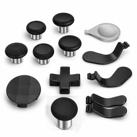 13-in-1 Accessories Fit Compatible with Xbox One Elite Series 2/Elite Series 2 Core Controller,Thumbsticks Paddles Replacement Parts