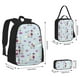 thumbnail image 2 of Balery Poodle Dog Mochila Escolar 3 en 1 para Niños - Mochila Resistente con Lonchera Térmica y Estuche - Mochila Escolar para Niños y Niñas, 2 of 7