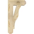 thumbnail image 3 of Ekena Millwork 4"W x 14"D x 26"H Funston Craftsman Rough Sawn Bracket, Douglas Fir, 3 of 4