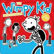 Wimpy Kid 2026 Wall Calendar with 50 Bonus Stickers, (Paperback)