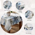 thumbnail image 5 of Blue Fall Table Cloth Waterproof Tablecloths, Thanksgiving Pumpkins Weeping Botanical Tablecloth Dining Table Cover for Kitchen Party Tabletop Outdoor, Rectangle Tablecloth 60x102 Inch, 5 of 9