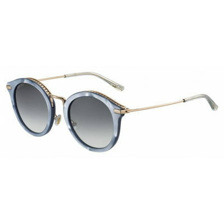 Jimmy Choo BOBBY/S JAG Aqua Pearl Round Sunglasses