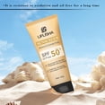 thumbnail image 3 of Fiudx Base de Maquillaje Bronceadora con Protección Solar Fps 50+, Aísla Los Rayos Uv, Hidratación Resistente Al Sudor, para Hombre y Mujer, Textura Ligera, Extractos Vegetales, Protección Uv, 40 G, 3 of 6