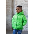 thumbnail image 4 of The Incredible Hulk Muscles Puffy Kid's Jacket-Size 5-6, 4 of 5